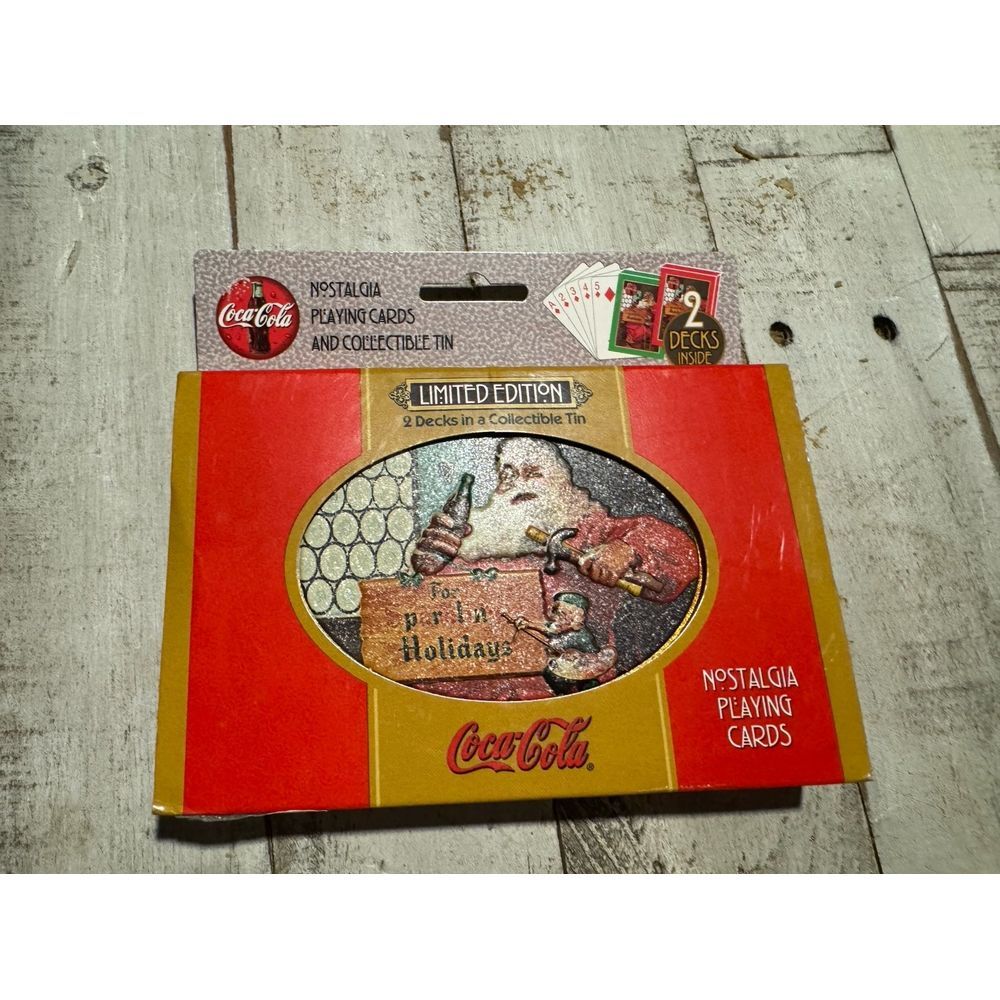 New in‎ packaging Coca-Cola playing cards